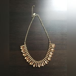 Bronze Amber-toned Statement Necklace from LOFT